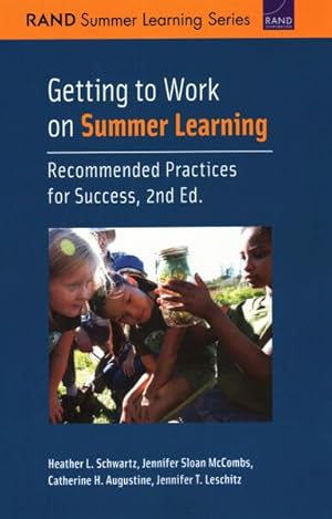 Imagen del vendedor de Getting to Work on Summer Learning : Recommended Practices for Success a la venta por GreatBookPricesUK