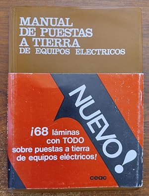 Seller image for Manual de puestas a tierra de equipos elctricos for sale by Librera Ofisierra