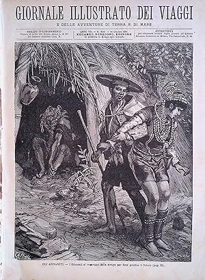Immagine del venditore per Giornale Illustrato dei Viaggi 16 Ottobre 1884 Annamiti Franzoj Cannone Dinamite venduto da Leggendo la storia