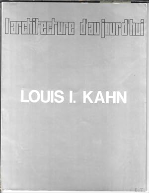 Image du vendeur pour Louis I. Kahn. - L'architecture d'aujourd'hui. N 142: Louis I. Kahn. Fevrier - Mars 1969. mis en vente par BOOKSELLER  -  ERIK TONEN  BOOKS