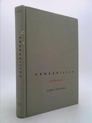 Bild des Verkufers fr Probability, an Introduction zum Verkauf von ThriftBooksVintage