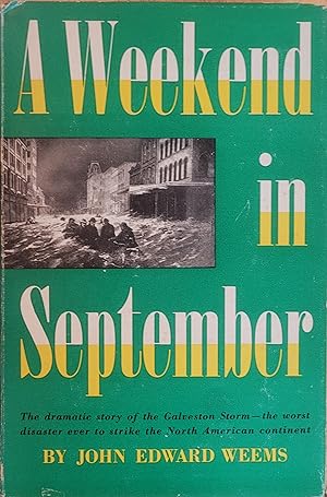 Seller image for A Weekend in September for sale by Moneyblows Books & Music