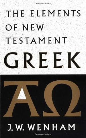 Seller image for The Elements of New Testament Greek for sale by WeBuyBooks