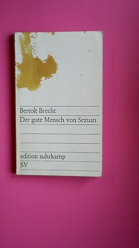 Bild des Verkufers fr DER GUTE MENSCH VON SEZUAN. Parabelstck zum Verkauf von Butterfly Books GmbH & Co. KG
