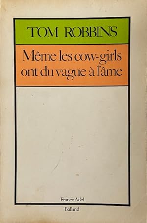 Image du vendeur pour Mme Les Cow-Girls Ont Du Vague  L'me mis en vente par Livres Norrois