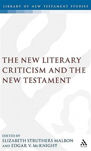 Bild des Verkufers fr New Literary Criticism and the New Testament zum Verkauf von GreatBookPrices