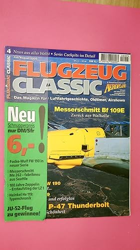 Bild des Verkufers fr FLUGZEUG CLASSIC 4. zum Verkauf von Butterfly Books GmbH & Co. KG