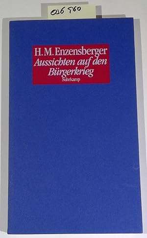 Bild des Verkufers fr Aussichten auf den Burgerkrieg. Vierte Auflage zum Verkauf von Antiquariat Trger