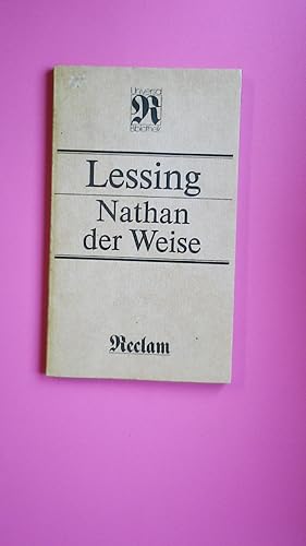 Imagen del vendedor de NATHAN DER WEISE. ein dramatisches Gedicht in fnf Aufzgen a la venta por Butterfly Books GmbH & Co. KG