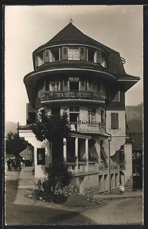 Ansichtskarte Adelboden, Hotel Victori