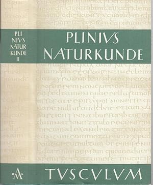 Bild des Verkufers fr Kosmologie ( = C. Plinius Secundus d. . - Naturkunde / Naturalis historiae, Buch (liber) II ). - Lateinisch - deutsch. - Tusculum-Bcherei zum Verkauf von Antiquariat Carl Wegner