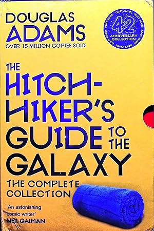 Seller image for The Complete Hitchhiker's Guide to the Galaxy (5 volume set): Guide to the Galaxy / The Restaurant at the End of the Universe / Life, the Universe and . and Thanks for all the Fish / Mostly Harmless for sale by Liberty Book Store ABAA FABA IOBA