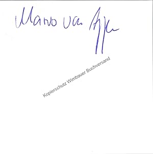 Original Autogramm Mario von Appen Kanu /// Autograph signiert signed signee