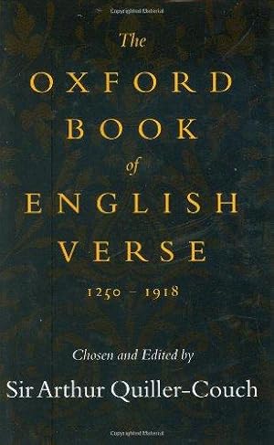 Immagine del venditore per The Oxford Book of English Verse, 1250-1918 venduto da WeBuyBooks