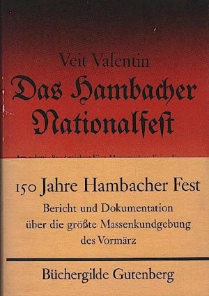 Imagen del vendedor de Das Hambacher Nationalfest a la venta por Gabis Bcherlager