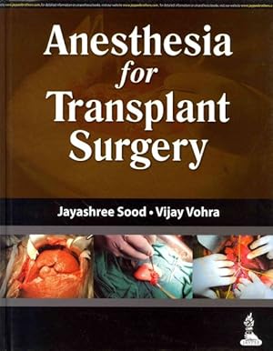 Seller image for Anesthesia for Transplant Surgery for sale by GreatBookPricesUK