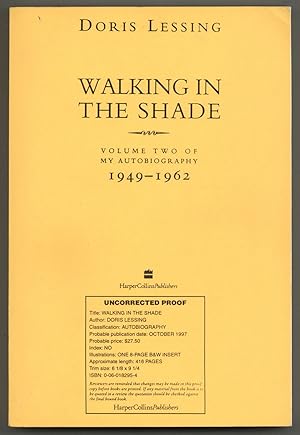 Seller image for Walking in the Shade: Volume Two of My Autobiography 1949-1962 for sale by Between the Covers-Rare Books, Inc. ABAA