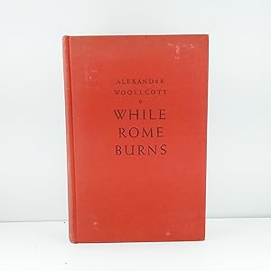 Imagen del vendedor de While Rome Burns a la venta por Cat On The Shelf