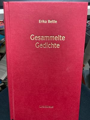 Bild des Verkufers fr Gesammelte Gedichte Im Laufe ihres langen Lebens schrieb Erika Beltle, die vielen durch ihre anregenden Rtsel vertraut ist, viele Hunderte von Gedichten. Ihr lyrisches Werk, das bislang nur in Einzelbnden greifbar war, wird hier erstmals in einer Fassung letzter Hand komplett vorgelegt. Grten der Nhe Abgetrieben bin ich wie ein Boot vom Land deiner Seele. Vollbeladen schwankt es in Meeresweiten. Aber ich werfe Stck um Stck Ballast ber Bord und strebe zum Ufer zurck, denn nur, wer leicht wie ein Falter, findet die Grten der Nhe, darin du weilst. Begegnung Durch der Tage lrmendes Geschehen fhlst du unbestimmt dich hergefhrt und erschrocken bleibst du pltzlich stehen, weil ein Antlitz, das du nie gesehen, deiner Seele Spiegelgrund berhrt, wie ein Lichtstrahl im Vorbergehen   weil ein Wesen, deinem urverwandt, seine Schicksalsschrift dir eingebrannt, wie ein Funke im Herberwehen   in der Tage lrmendem Geschehen wie ein Bote aus vergessnem Land. zum Verkauf von bookmarathon