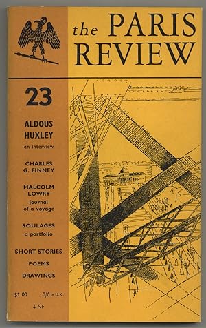 Bild des Verkufers fr The Paris Review - Number 23, Vol. 6, Spring 1960 zum Verkauf von Between the Covers-Rare Books, Inc. ABAA