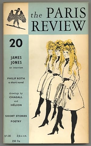 Bild des Verkufers fr The Paris Review - Number 20, Vol. 5, Autumn-Winter 1958-59 zum Verkauf von Between the Covers-Rare Books, Inc. ABAA