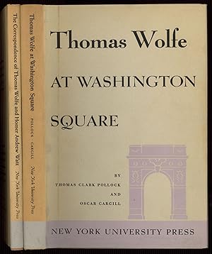 Seller image for Thomas Wolfe at Washington Square; The Correspondence of Thomas Wolfe and Homer Andrew Watt [2 Volume Set] for sale by Between the Covers-Rare Books, Inc. ABAA