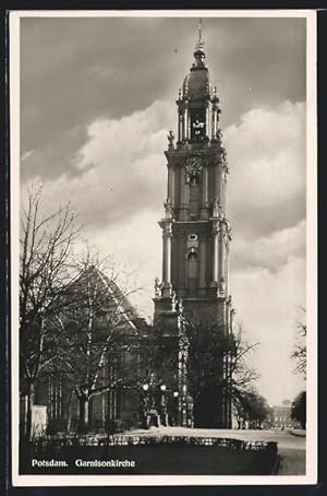 Bild des Verkufers fr Ansichtskarte Potsdam, Garnisonkirche zum Verkauf von Bartko-Reher