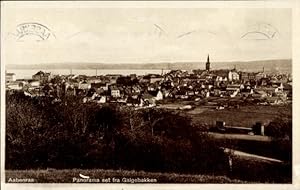 Ansichtskarte / Postkarte Aabenraa Apenrade Dänemark, Panorama von Galgebakken aus