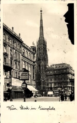 Ansichtskarte / Postkarte Wien 1 Innere Stadt, Stock im Eisenplatz
