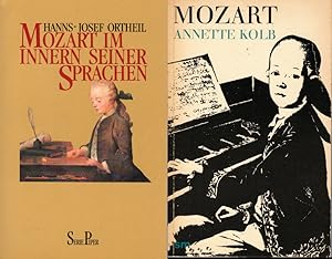 Seller image for 2 Bcher ber Mozart: 1., Mozart - im Innern seiner Sprachen. / 2. Mozart. Sein Leben for sale by Schrmann und Kiewning GbR