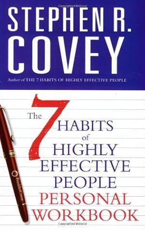 Image du vendeur pour The 7 Habits of Highly Effective People Personal Workbook (COVEY) mis en vente par WeBuyBooks
