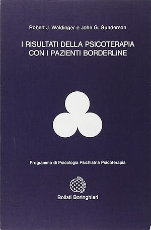 Imagen del vendedor de I risultati della psicoterapia con i pazienti borderline a la venta por MULTI BOOK