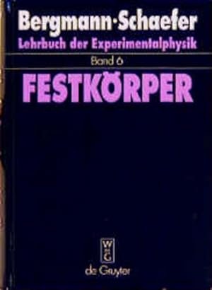 Seller image for Lehrbuch der Experimentalphysik, Bd.6, Festkrper for sale by Studibuch