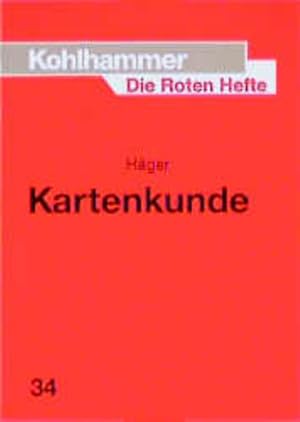 Bild des Verkufers fr Die Roten Hefte, Bd.34, Kartenkunde zum Verkauf von Studibuch