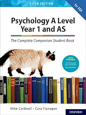 Seller image for The Complete Companions: AQA Psychology A Level: Year 1 and AS Student Book (Complete Companions Fifth Edition for AQA) for sale by WeBuyBooks