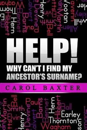Seller image for Help! Why Can't I Find My Ancestor's Surname? for sale by GreatBookPrices
