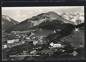 Imagen del vendedor de Ansichtskarte Eisenerz, Panoramablick mit Erzberg und Reichenstein a la venta por Bartko-Reher