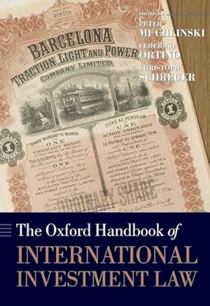 Image du vendeur pour The Oxford Handbook of International Investment Law mis en vente par AHA-BUCH GmbH