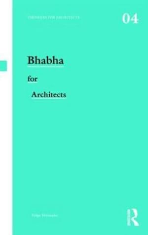 Immagine del venditore per Bhabha for Architects venduto da AHA-BUCH GmbH