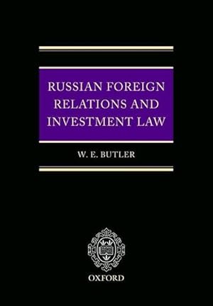 Immagine del venditore per Russian Foreign Relations and Investment Law venduto da AHA-BUCH GmbH