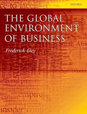 Image du vendeur pour The Global Environment of Business mis en vente par AHA-BUCH GmbH