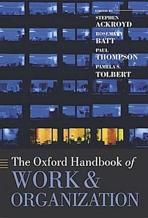 Imagen del vendedor de The Oxford Handbook of Work and Organization a la venta por AHA-BUCH GmbH