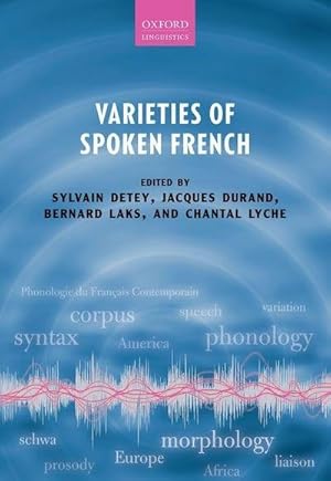 Bild des Verkufers fr Varieties of Spoken French zum Verkauf von AHA-BUCH GmbH