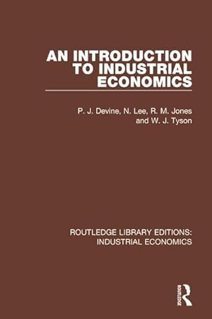 Seller image for An Introduction to Industrial Economics for sale by AHA-BUCH GmbH