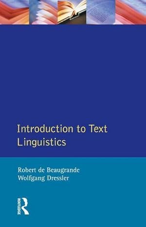 Immagine del venditore per Introduction to Text Linguistics venduto da AHA-BUCH GmbH