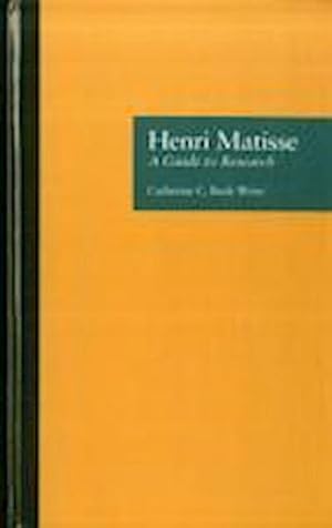 Immagine del venditore per Henri Matisse : A Guide to Research venduto da AHA-BUCH GmbH