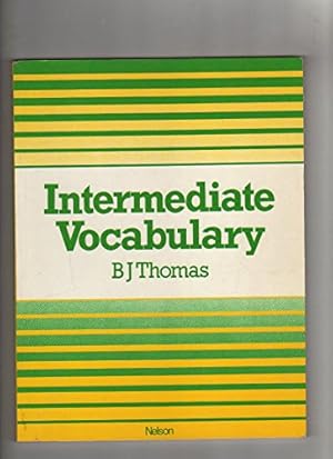 Bild des Verkufers fr Intermediate Vocabulary zum Verkauf von WeBuyBooks