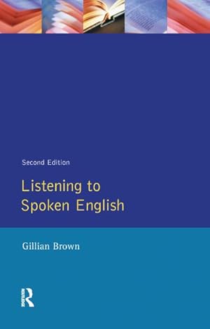 Immagine del venditore per Listening to Spoken English venduto da AHA-BUCH GmbH
