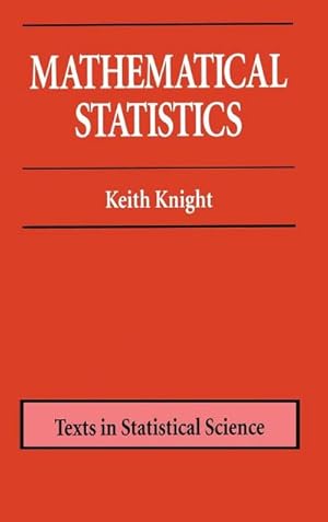 Immagine del venditore per Mathematical Statistics venduto da AHA-BUCH GmbH