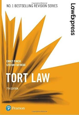 Bild des Verkufers fr Law Express: Tort Law, 7th edition zum Verkauf von WeBuyBooks